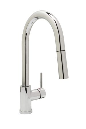 Huntington Brass 15” Tall Euro Arc Kitchen Faucet K19607