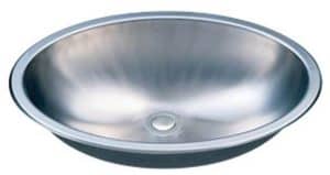 21" Italia Top-Mount or Undermount Stainless Steel Bathroom Vanity Sink IT-SV-14