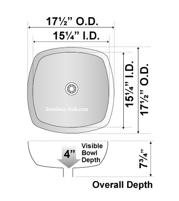 Sienna white vessel sink - bathroom porcelain china top mount SIE-423-DOM - Image 3
