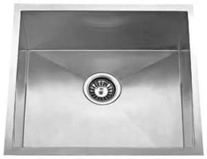 18" Zero Radius Undermount Stainless Steel Single Bowl Sink 15 Gauge ZR1818