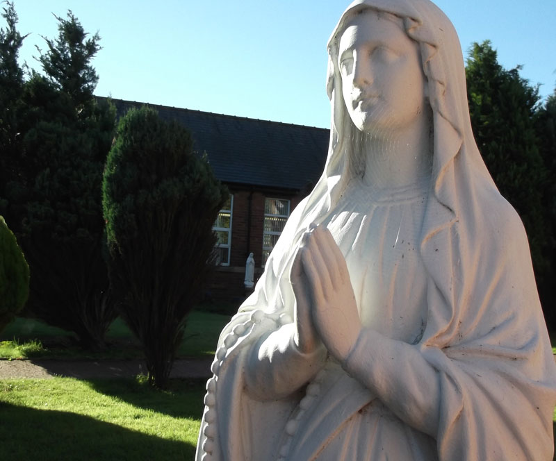 St Patricks RC Primary School Statue