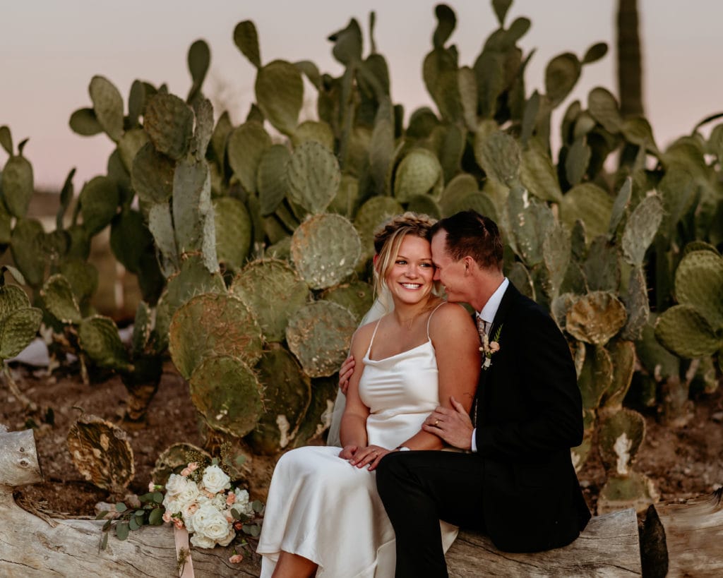 Madison and Patrick at their Wranglers Roost, New River wedding