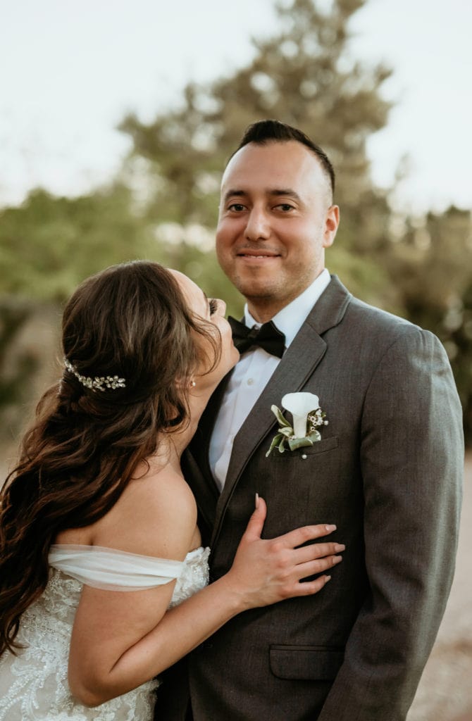 Groom Smiling