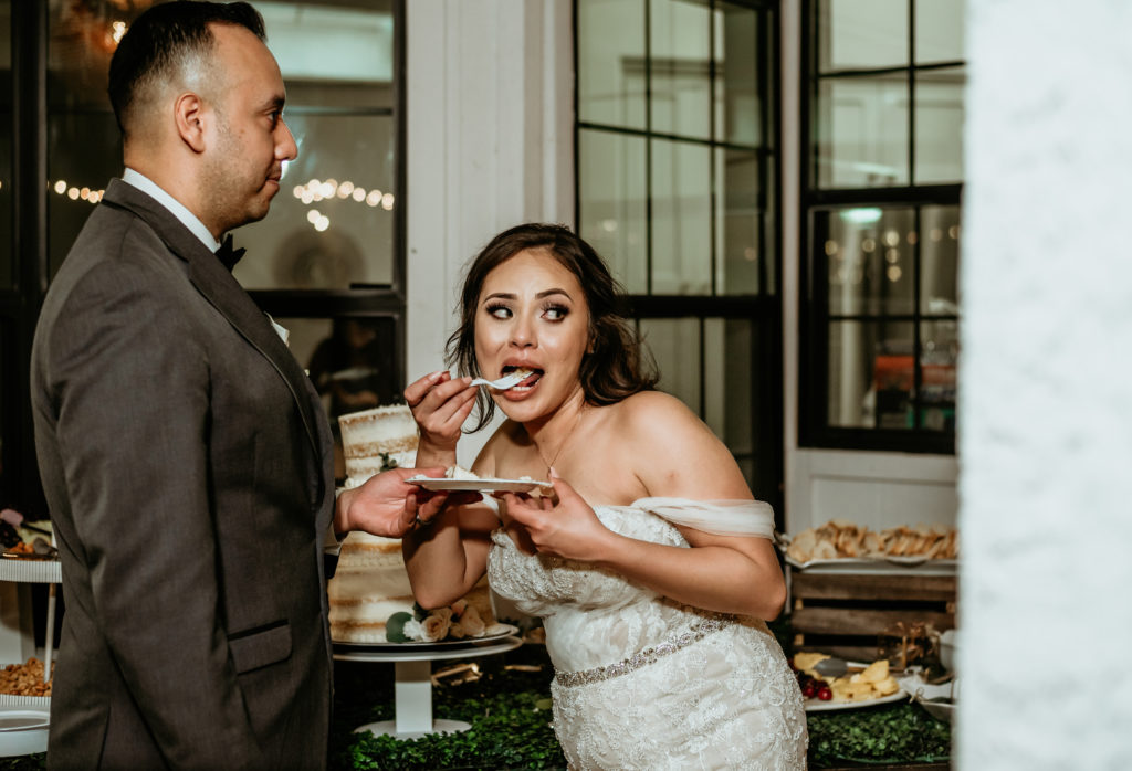 Cutting of the cake