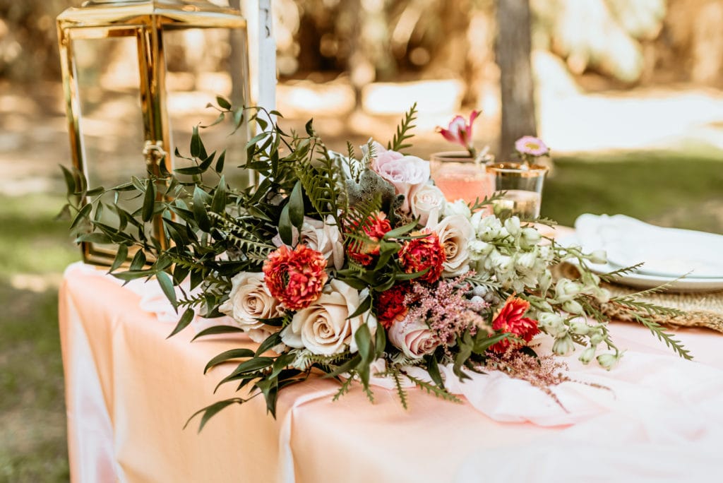 Incredible florals at Schnepf Farms wedding in Queen Creek, AZ