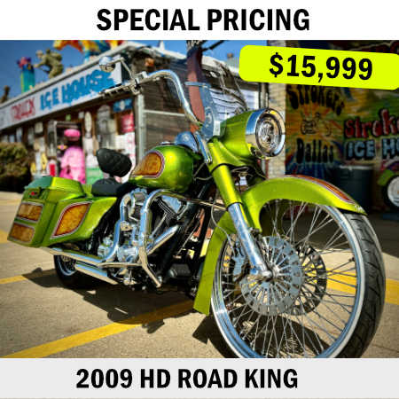 Custom 2009 Harley-Davidson Road King Classic $15,999