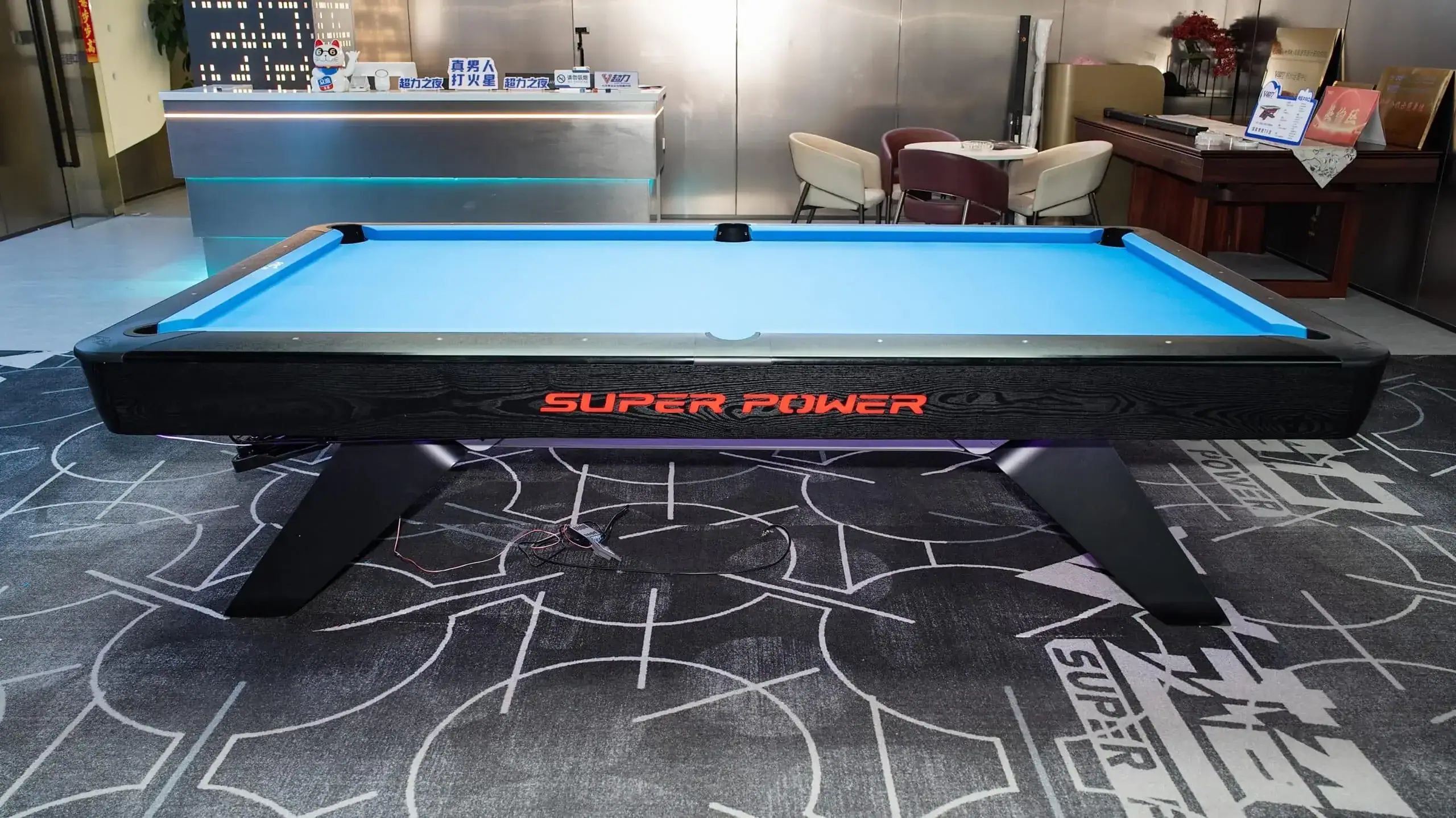 WOLVERINE-VOLCANO - Superpower Billiard Table Factory