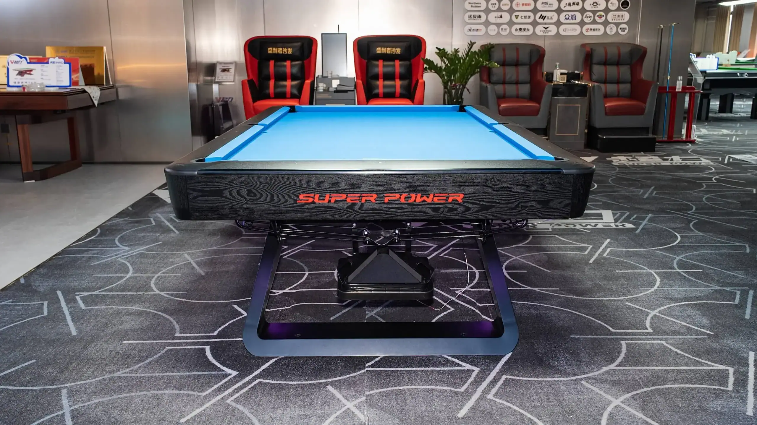 WOLVERINE-VOLCANO - Superpower Billiard Table Factory