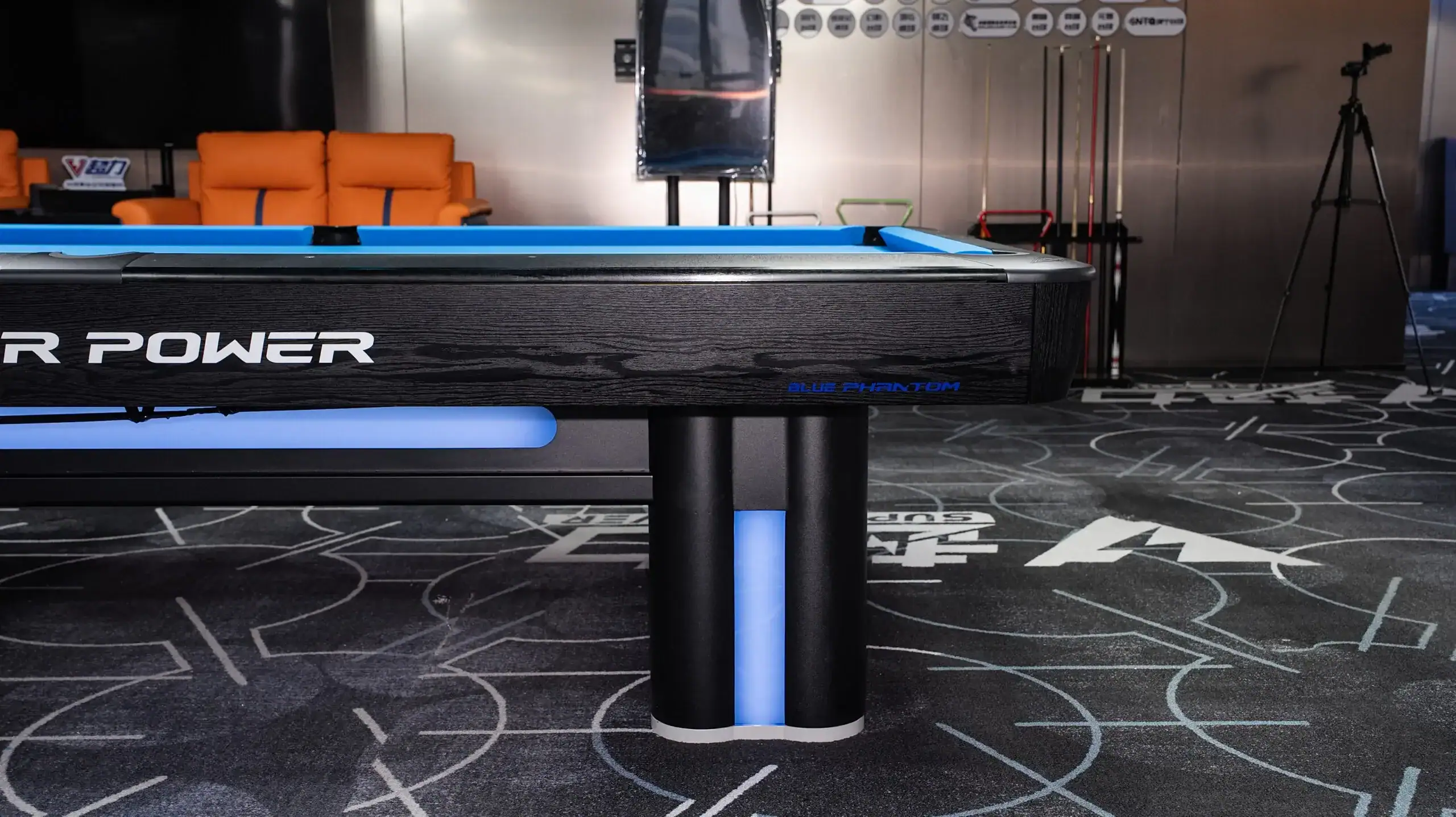 BLUE PHANTOM - Superpower Billiard Table Factory