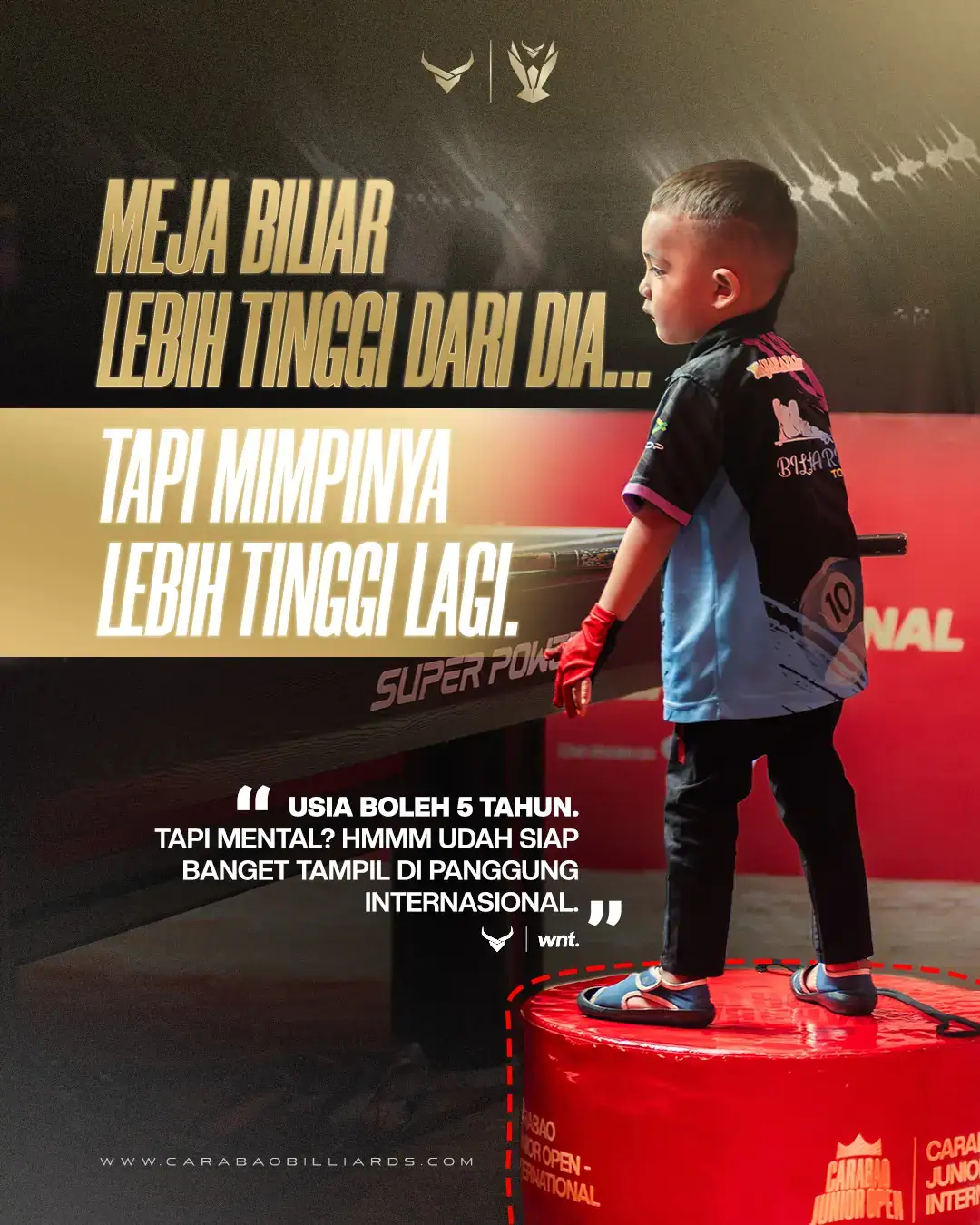 5-Year-Old Fajar Alamri Competes in World Nineball Tour (WNT) Indonesia ...