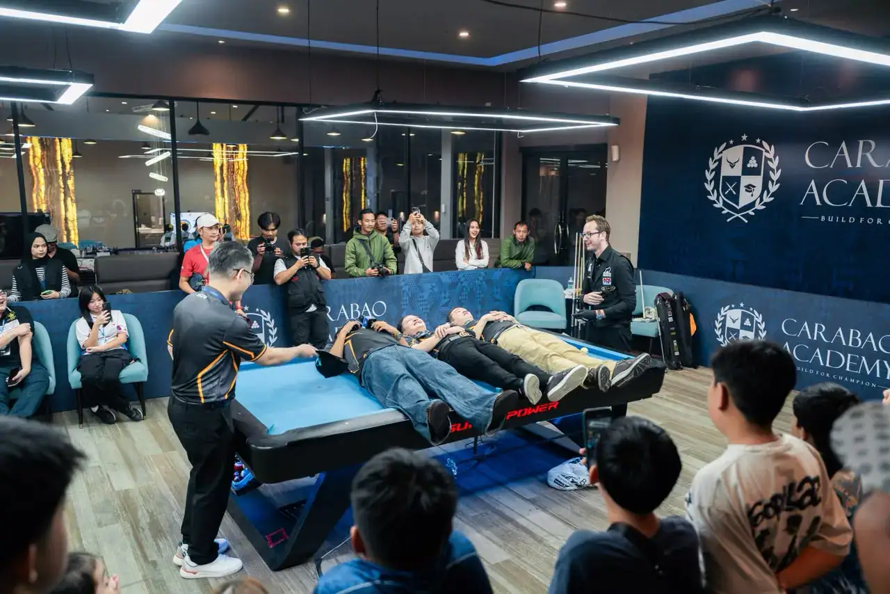 Billiard Club Setting with SUPER POWER Tables