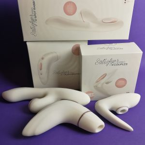 Satisfyer pro g-spot rabbit, pro 4 couples en pro plus vibration