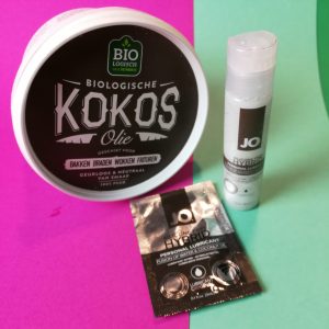 Lubricant coconut oil