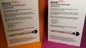 Sextoy review: nexus doxy 3 attachments