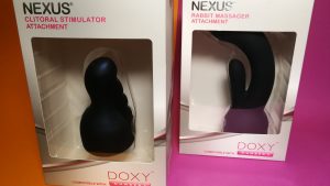 Sextoy review: nexus doxy 3 attachments