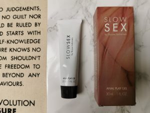 Bijoux indiscrets slow sex: anal play gel, full body solid perfume en clitoral balm
