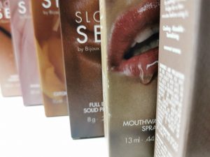 Bijoux indiscrets slow sex: anal play gel, full body solid perfume en clitoral balm