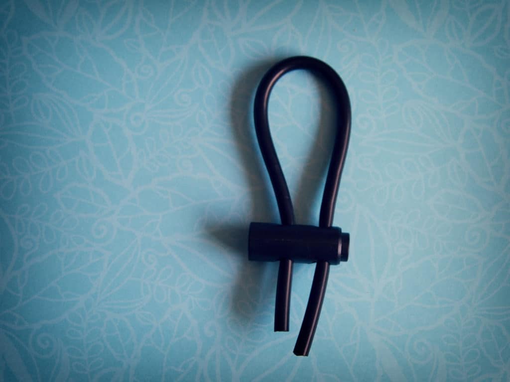 E-stim conductive rubber cock loops featured