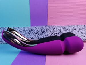 De lelo smart wand 1 en 2 , van voren gezien