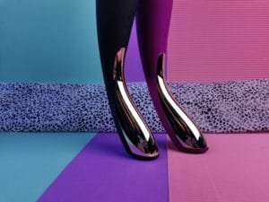 Het uiteinde van het handvat van zowel de lelo smart wand 1 als 2