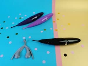 De zumio e ligt voor de zumio s en x. Daarnaast ligt een 3d clitoris.