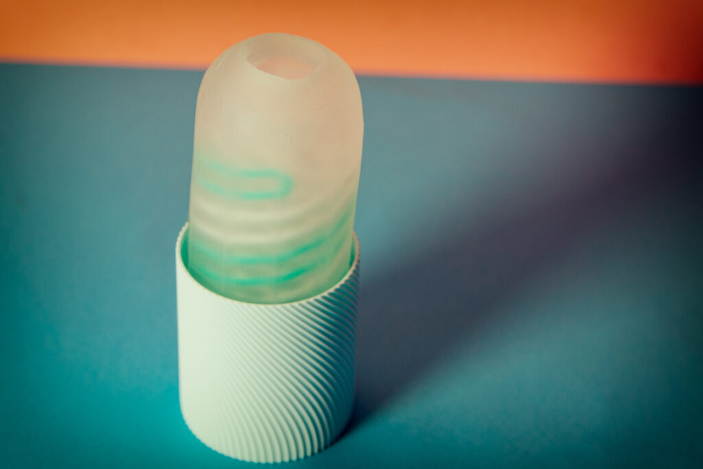 Tenga spinner pixel soft edition met open koker