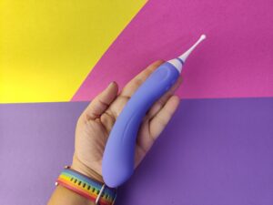 De lovense hyphy in mijn hand.