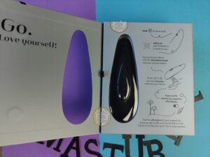 De womanizer classic 2 met open gevouwen verpakking