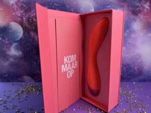 De verpakking van de linda. G-spot vibrator open.