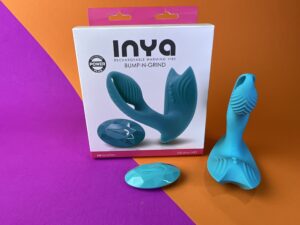 De voorkant van de verpakking van de inya bump-n-grind.