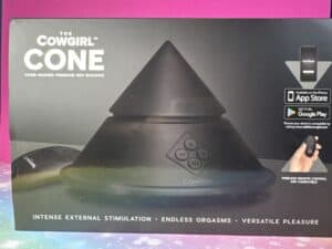 The cowgirl cone sexmachine