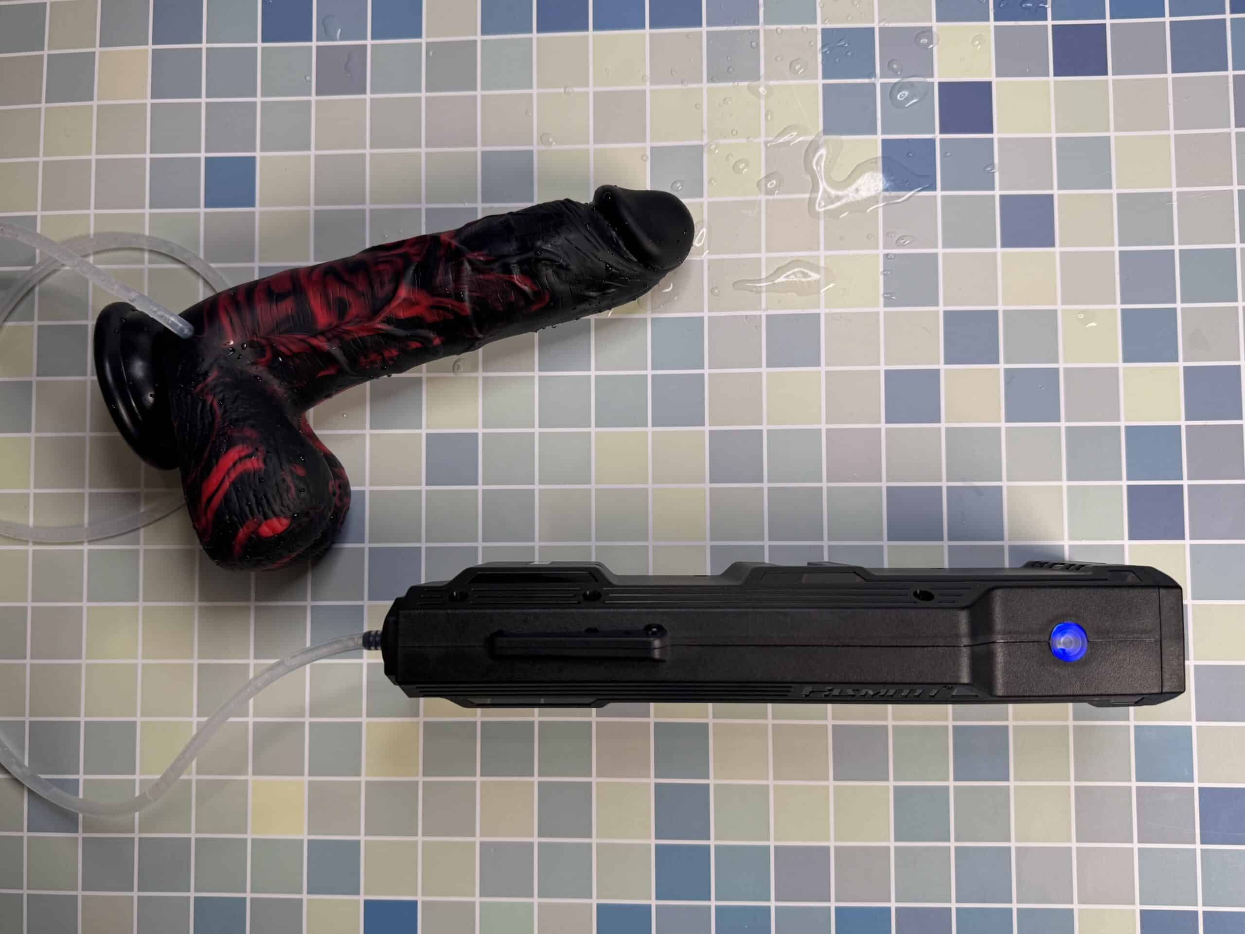 Hismith automatische glijmiddel lanceermachine