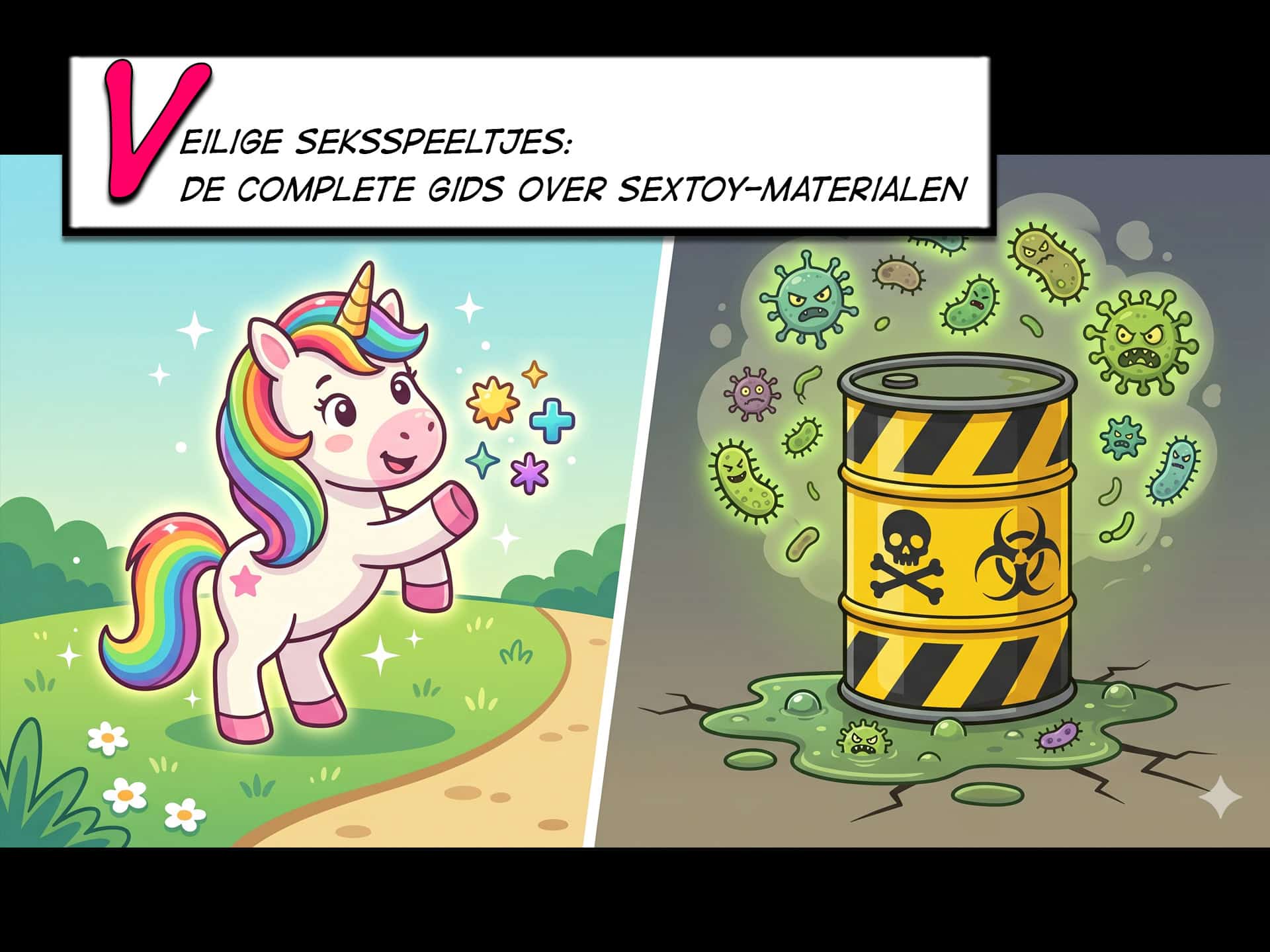 Veilige seksspeeltjes: de complete gids over sextoy-materialen