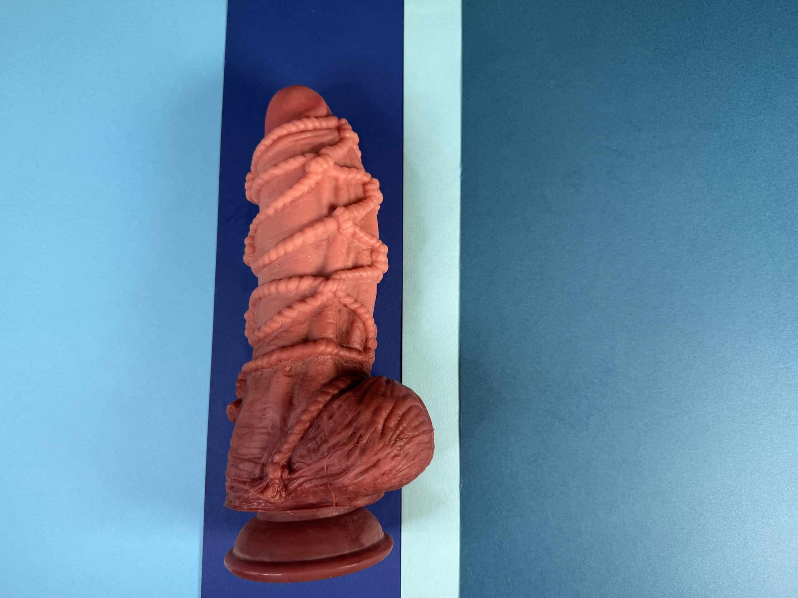 Lovetoy dual-layered silicone nature cock