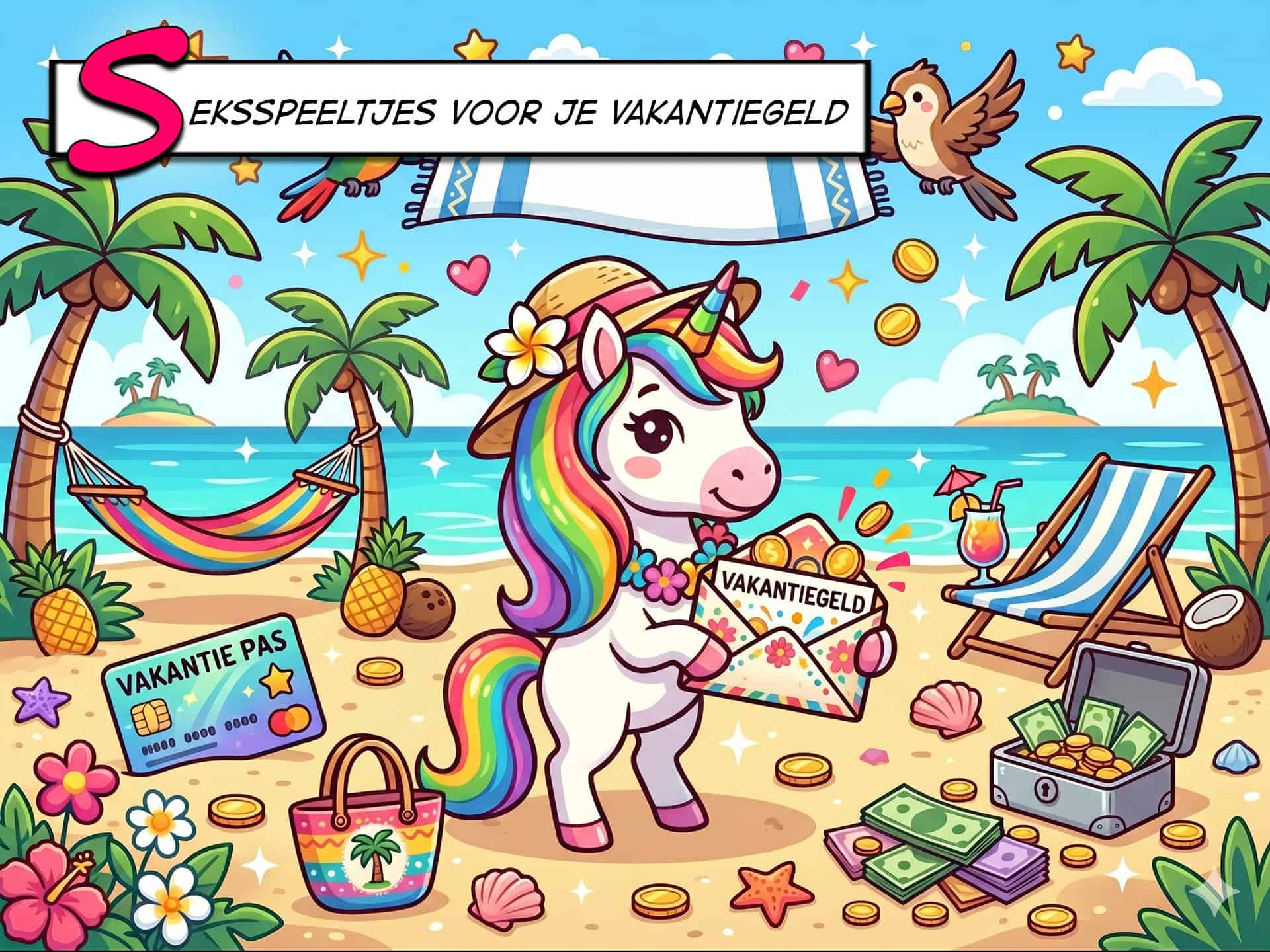 Seksspeeltjes voor je vakantiegeld