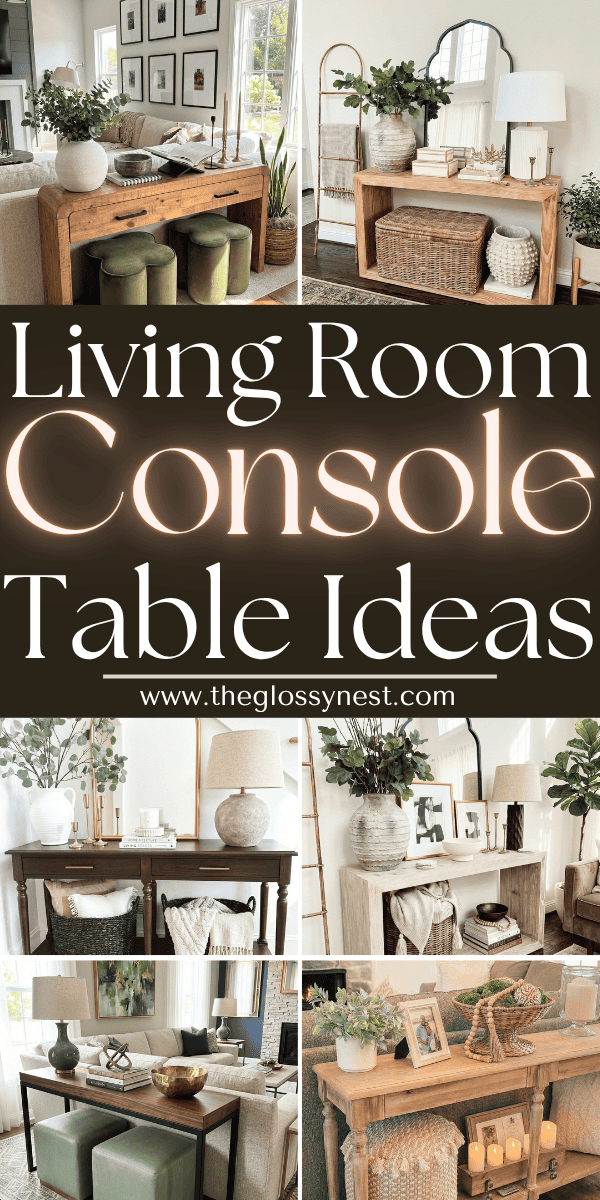 Living Room Console Table Decor Made Easy With These Popular Ideas