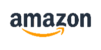 The image shows the Amazon logo, featuring the word "amazon" in lowercase, black, sans-serif letters. Below the word, there's a yellow arrow resembling a smile, connecting "a" to "z," symbolizing everything you might want to subscribe to from A to Z.