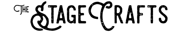 The StageCrafts Logo - Black