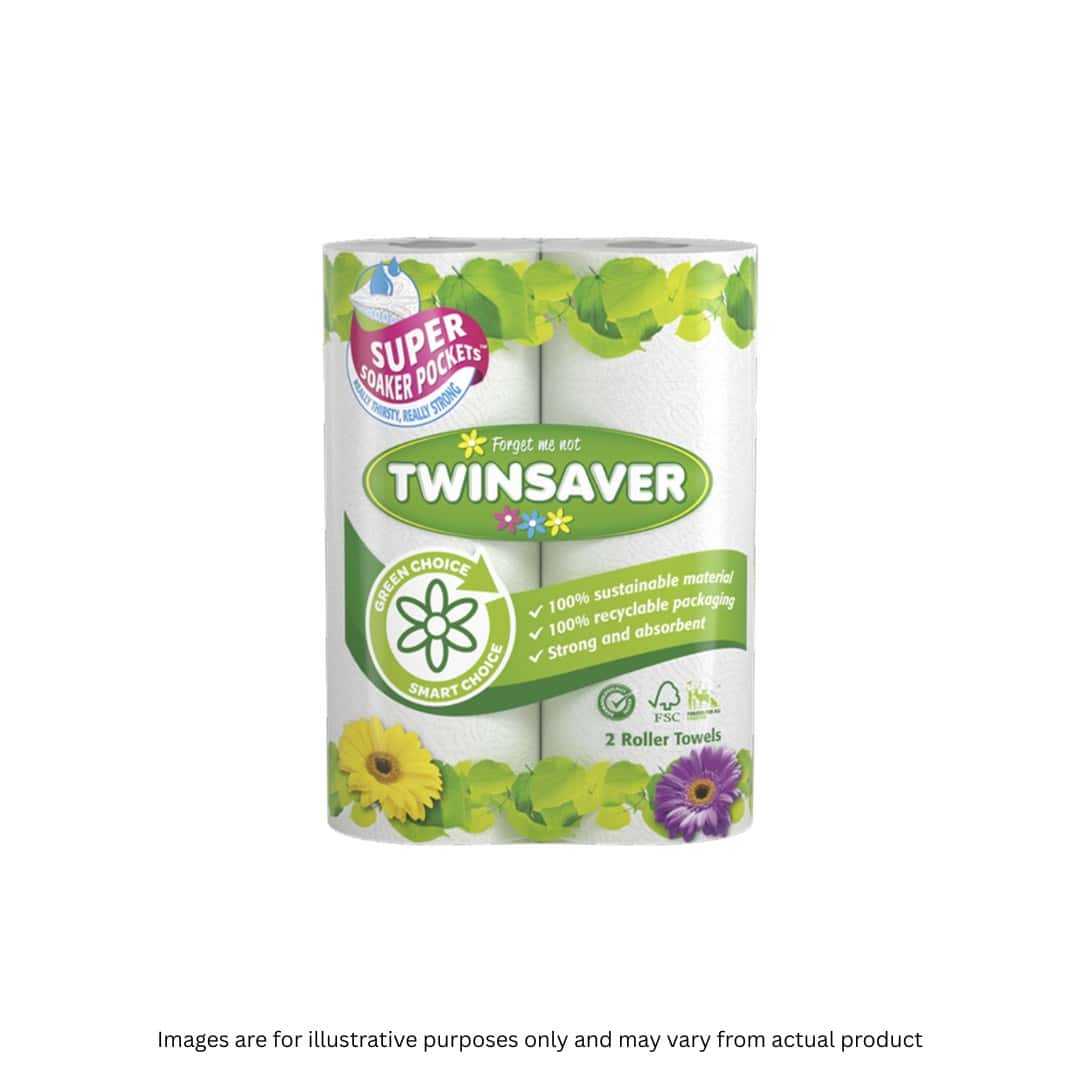 TWINSAVER | 2 PLY KITCHEN TOWEL X 24 ROLLS | ITEM CODE: 3012