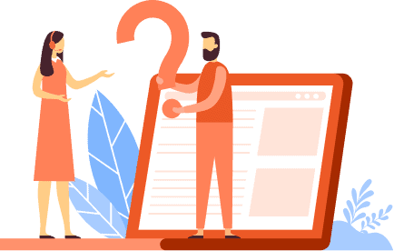 Online Support Illustration