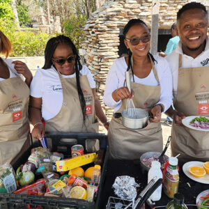 mbombela team building cooking
