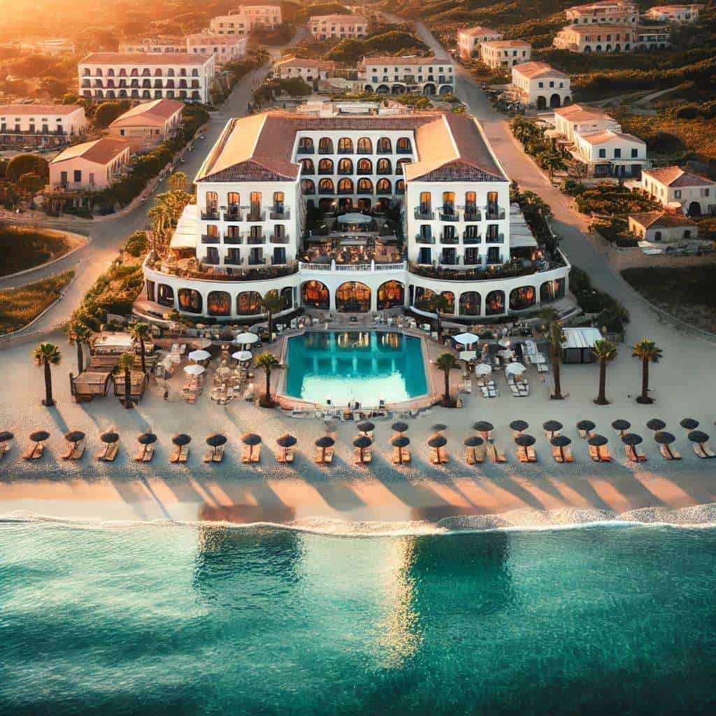 Отель 4* на острове Сардиния, первая линия