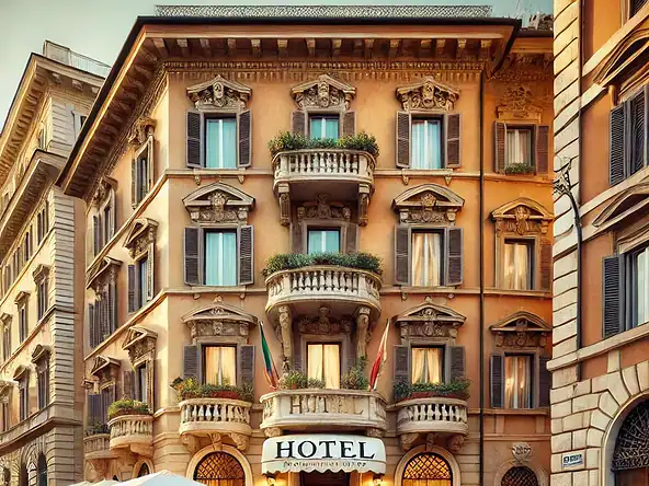hotel 3 for sale rome monti