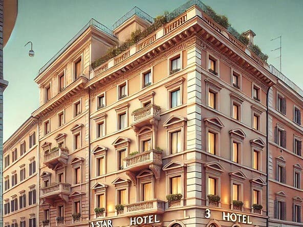 hotel for sale in the center of rome