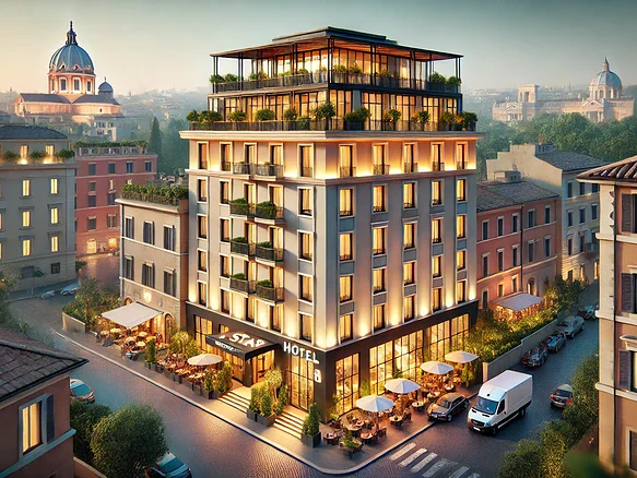 hotel 3 for sale in rome kupit otel v rime