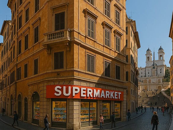 supermarket s arendatorom v rime prodazha