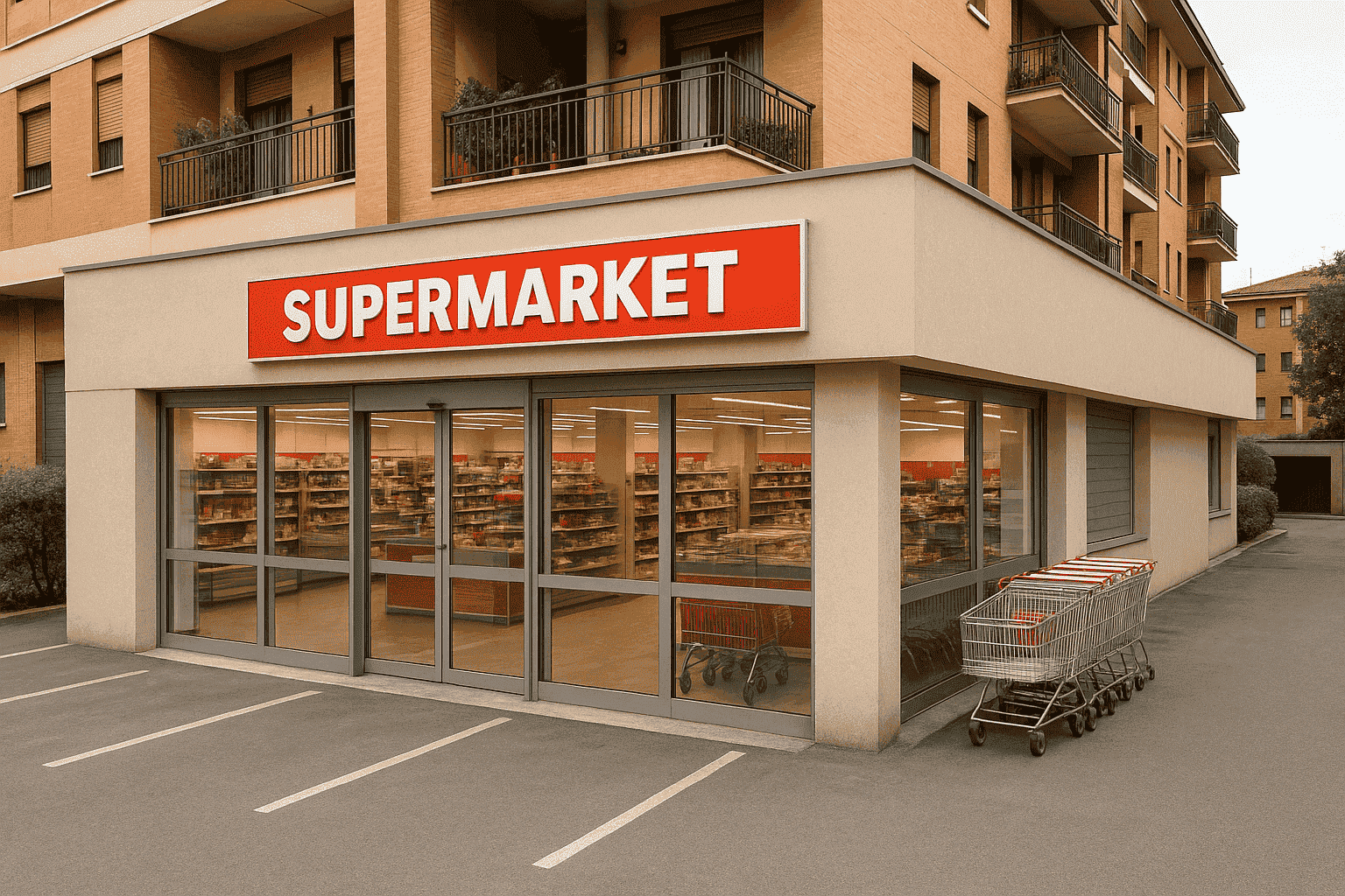 kommercheskoe pomeshenie s arendatorom rim italia