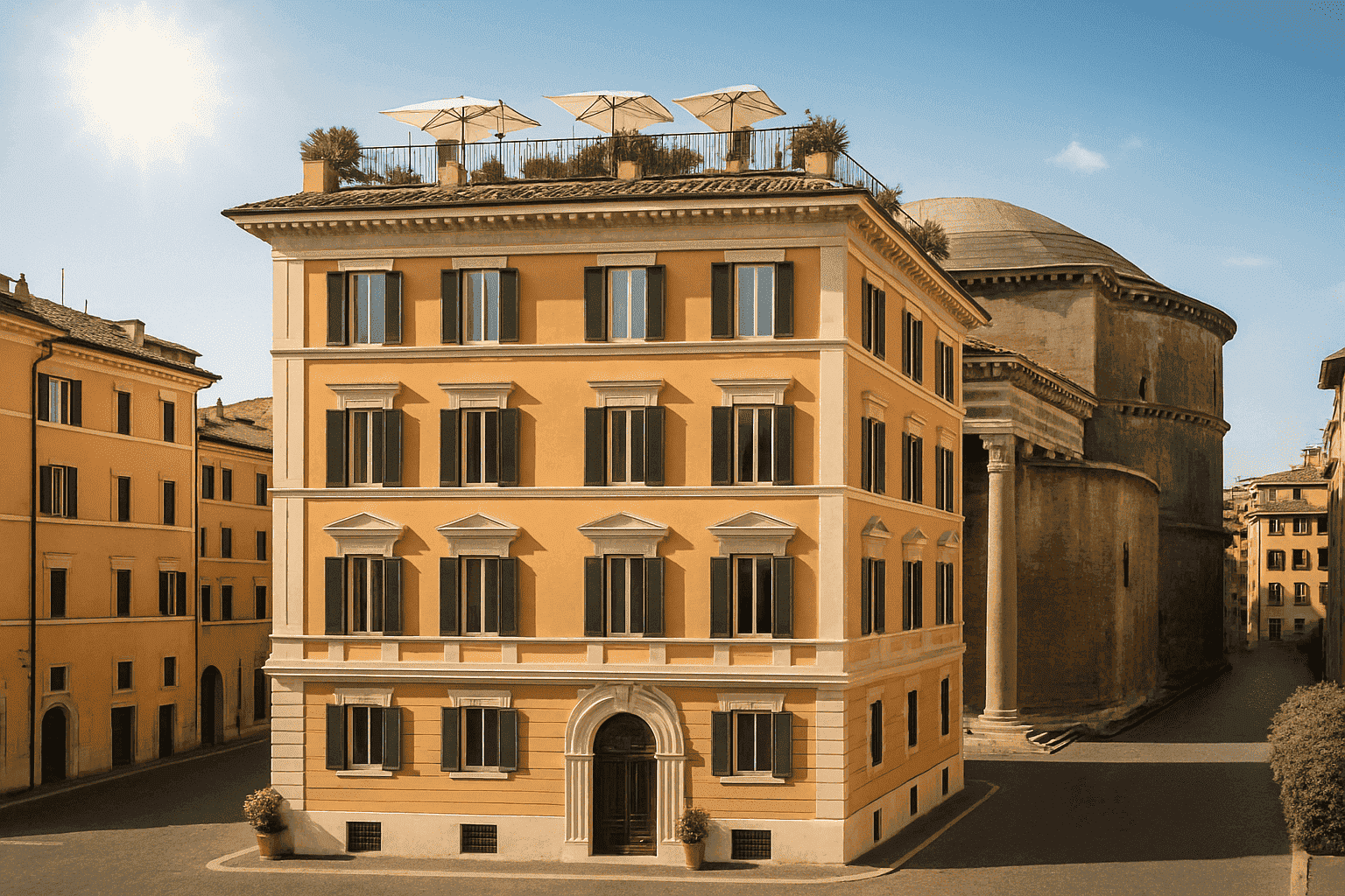 mini otel v zentre rima investizii