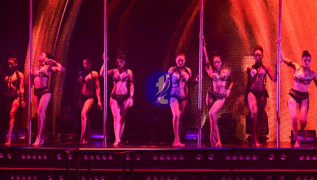 Punta Cana Performers showcase their skills during a vibrant dance show in Bavaro, Dominican Republic.