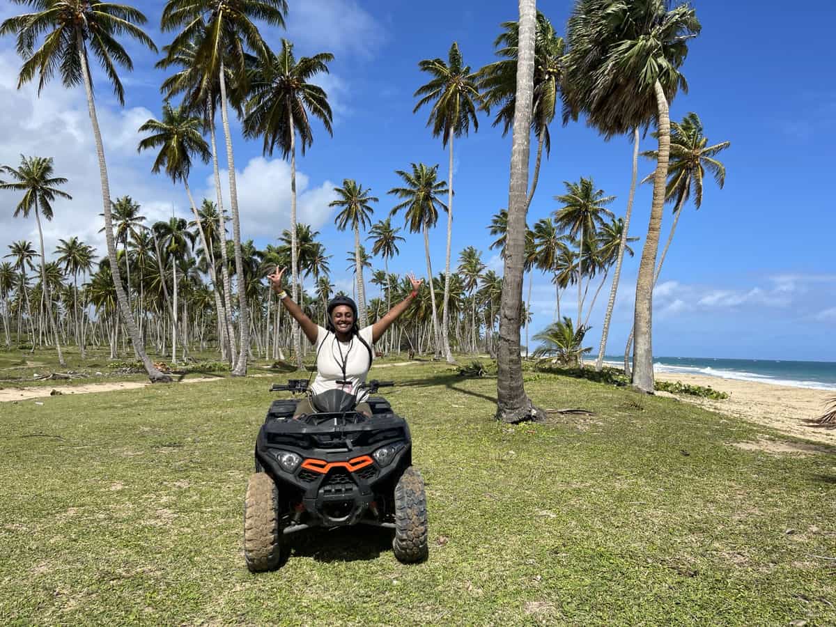 Punta Cana Punta Cana tour excursion Dominican Republic with scenic mountain and ocean views.